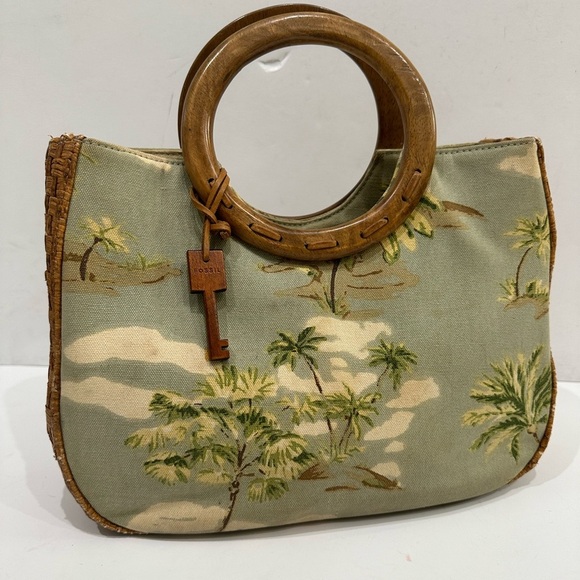 🌴1954 Vintage Fossil Large Bag 🌴 - Picture 1 of 16